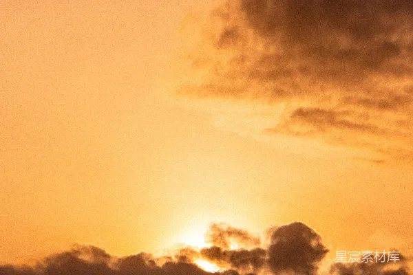 高清摄影 夕阳西下
