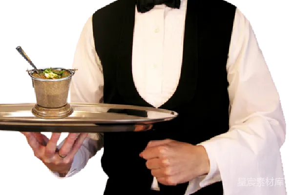 元素素材 waiter