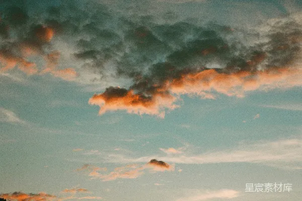 高清摄影 日落时分的天空