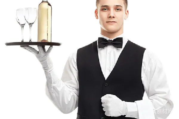 元素素材 waiter