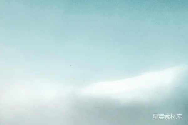 高清摄影 静谧的天空与山脊