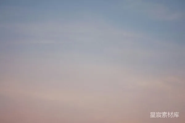 高清摄影 晨曦中的新月