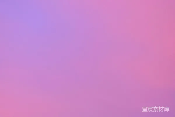 高清摄影 紫粉色天际线