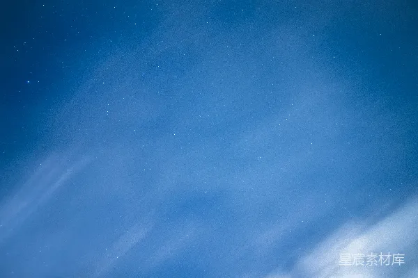 高清摄影 夜空中闪烁的星星