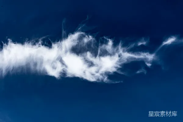 高清摄影 蓝天白云的自然美景