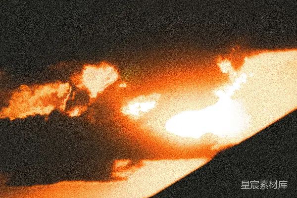 高清摄影 日食时的太阳耀斑