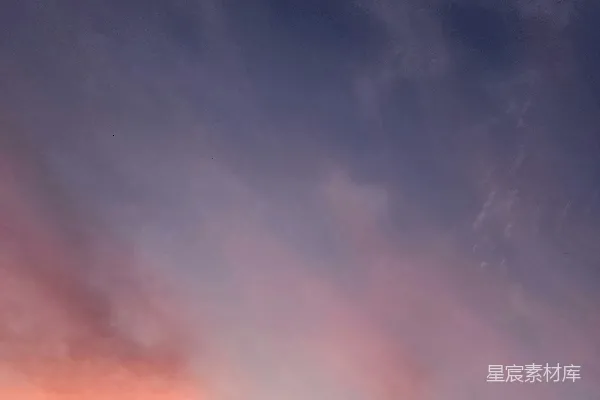 高清摄影 夕阳下的街角灯