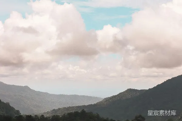 高清摄影 山间云海