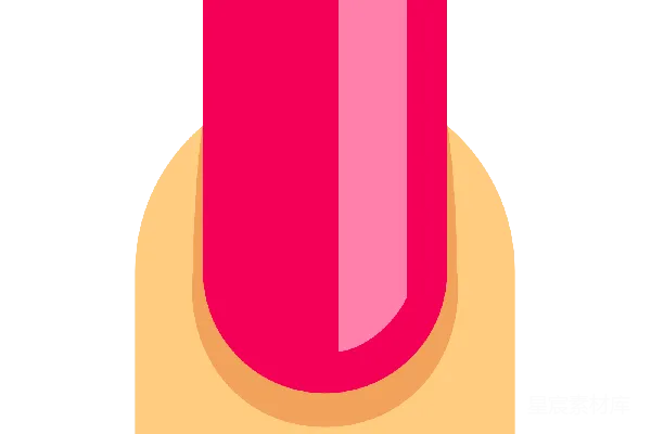 元素素材 指甲