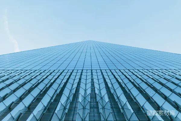 高清摄影 低角度拍摄的建筑