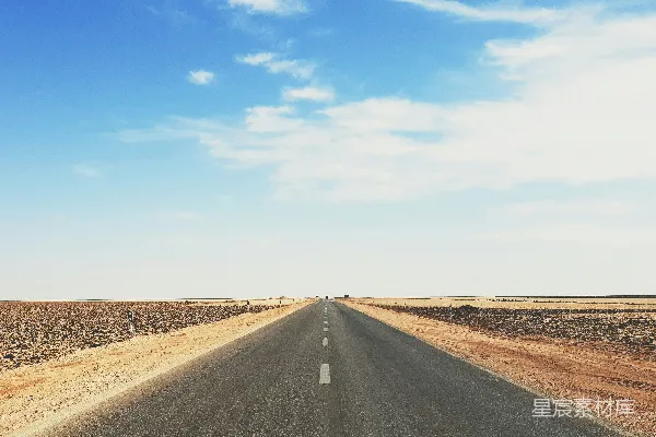 高清摄影 远方的路