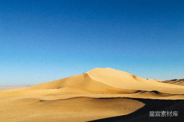 高清摄影 沙漠中的沙丘