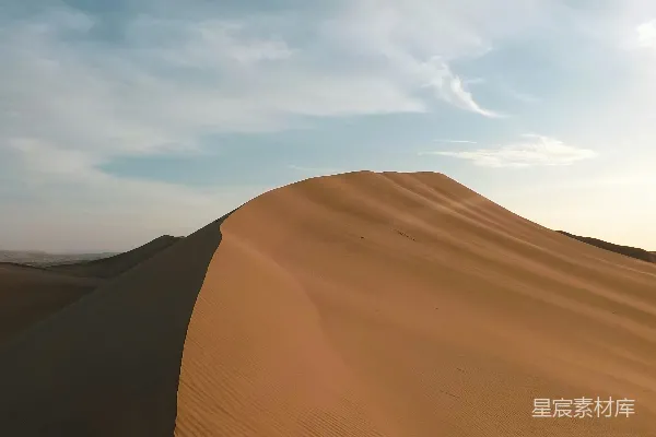 高清摄影 沙漠中的沙丘