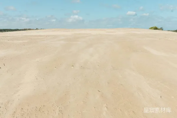 高清摄影 无尽的沙丘：宁静的自然风光