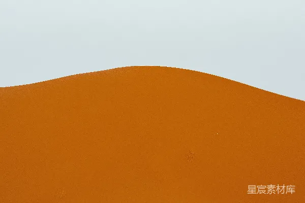 高清摄影 沙漠中的沙丘