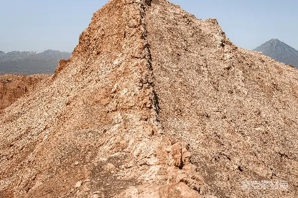 高清摄影 荒凉的火山口