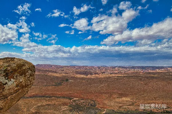 高清摄影 壮丽的峡谷全景