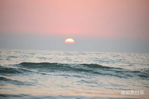 高清摄影 夕阳海景