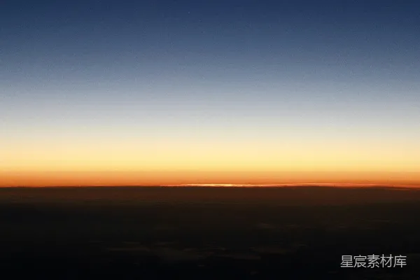 高清摄影 空中日落