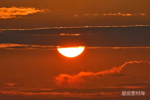 高清摄影 夕阳西下
