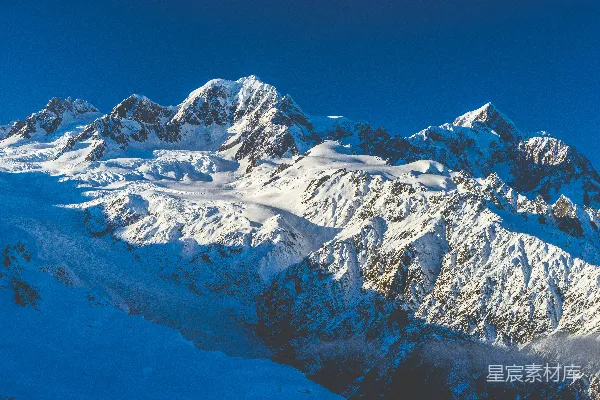 高清摄影 雪山之巅