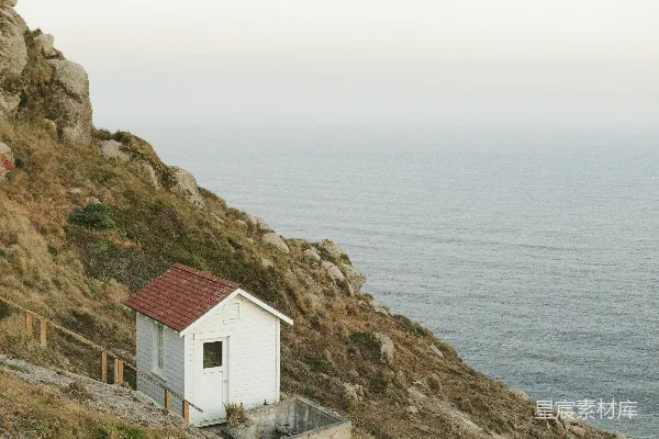 高清摄影 海边小屋