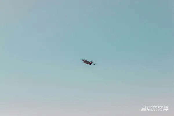 高清摄影 天空中的飞行器