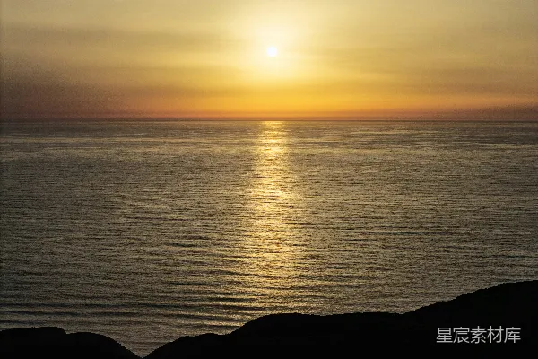 高清摄影 夕阳海景
