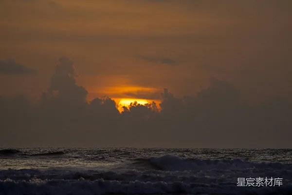 高清摄影 夕阳海景