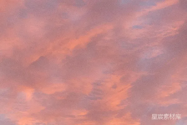 高清摄影 夕阳下的云彩