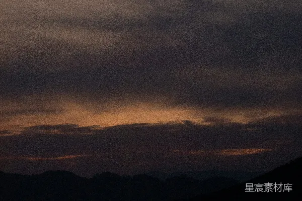 高清摄影 暮色中的宁静湖景