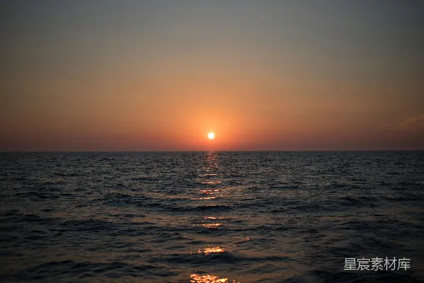 高清摄影 夕阳海景