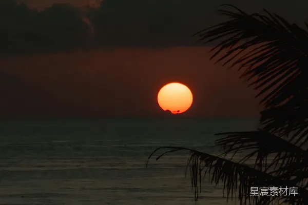 高清摄影 日落海景