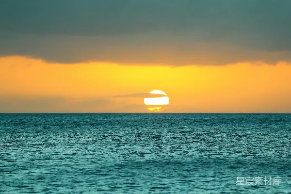 高清摄影 夕阳海景