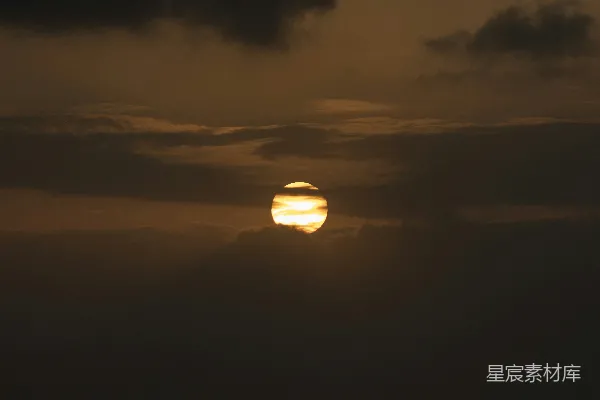 高清摄影 夕阳西下