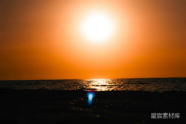 高清摄影 黄昏海景