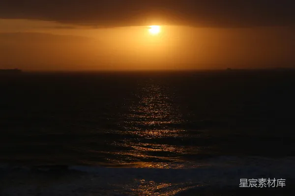高清摄影 夕阳海景