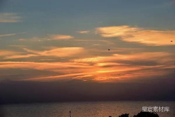 高清摄影 日落海景
