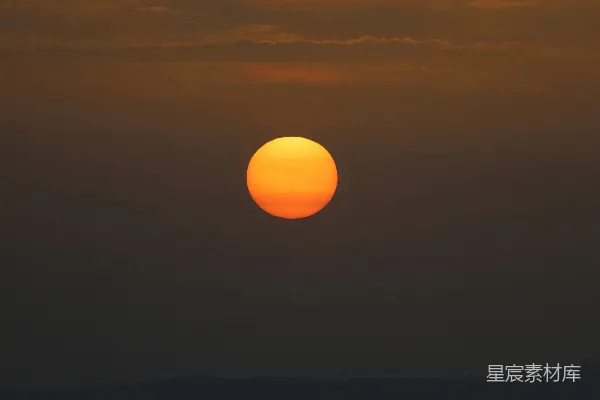 高清摄影 夕阳西下