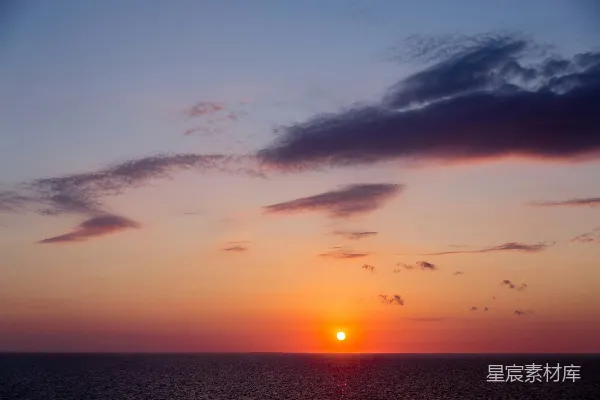 高清摄影 夕阳海景