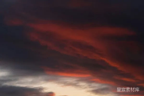 高清摄影 日落时分的天空