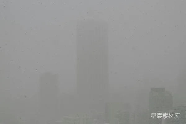 高清摄影 雾中城市