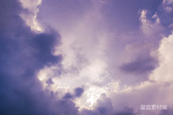 高清摄影 云层的光影