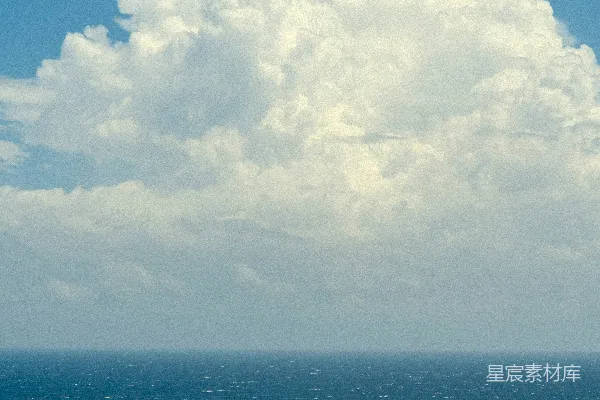 高清摄影 海天一色的宁静