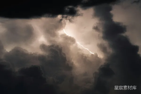 高清摄影 雷电交加的天空