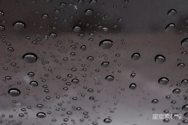 高清摄影 雨滴覆盖的玻璃