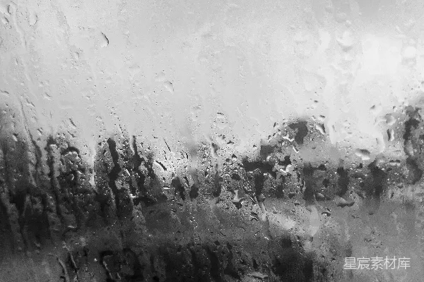 高清摄影 雨后玻璃的纹理
