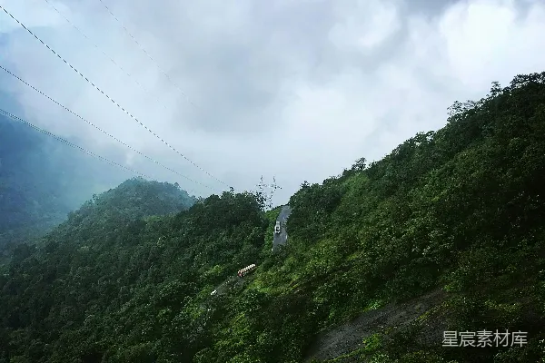 高清摄影 山间公路