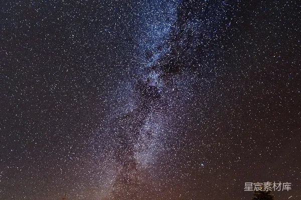 高清摄影 星空下的宁静牧场