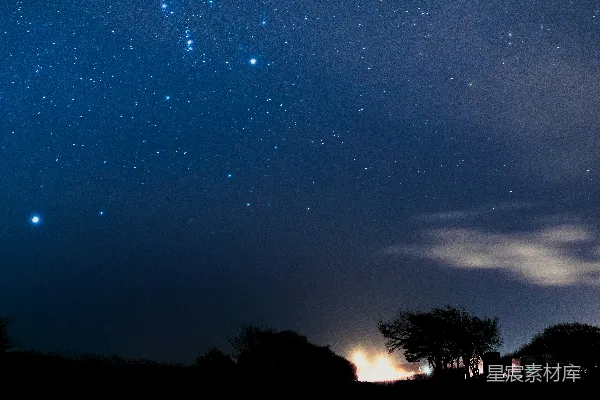 高清摄影 夜空下的宁静